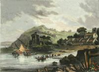 Punhete Castle, on the Tagus