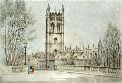Magdalen Tower of Oxford