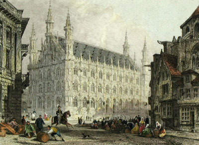 Loavain, Belgium - Town Hall