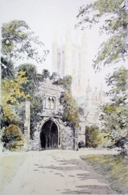 Entrance to Canterbury
