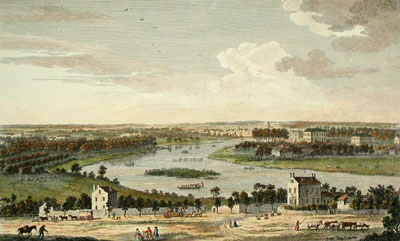 Richmond Hill, Up River