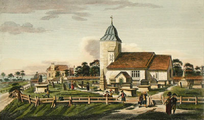 St Pancras Church: South View