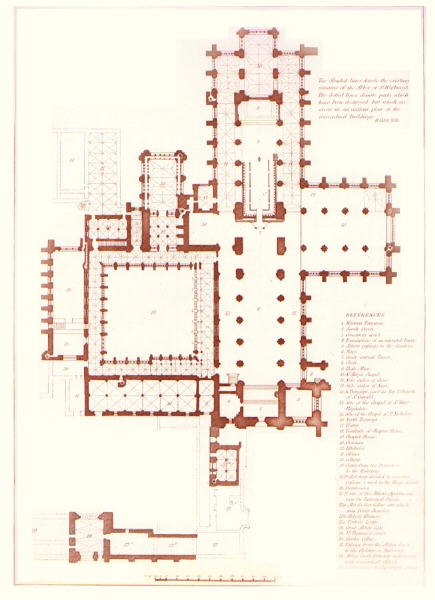 Chester Cathedral Floor Plan