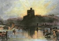 Norham Castle on River Tweed