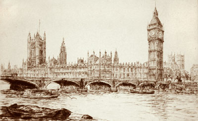 London View-Tower of Westmnst