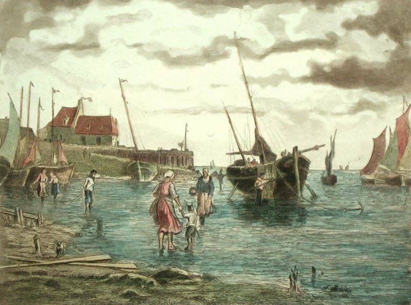 Fishing in Bretagn, France, V