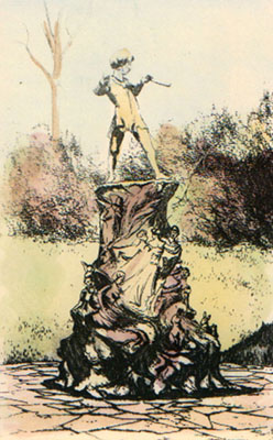 Peter Pan Statue (small)