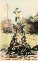 Peter Pan Statue (small)
