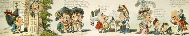 Cruikshank Caricature Pl. 1