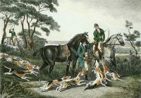 Harehunting, Plate 1V