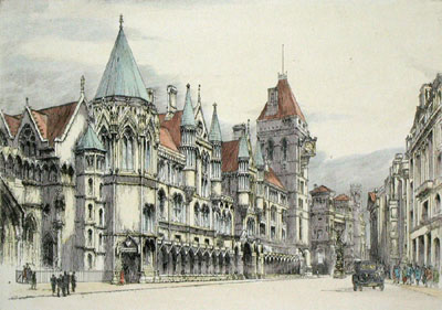 Law Courts, London