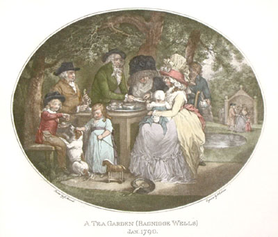 Tea Garden 1790 (Miniature)
