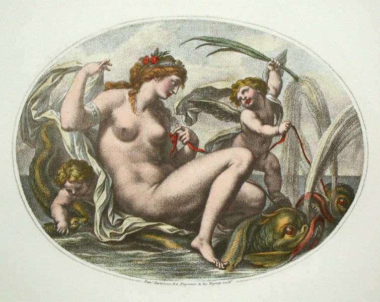 Cupids - Pl. I (Oval)