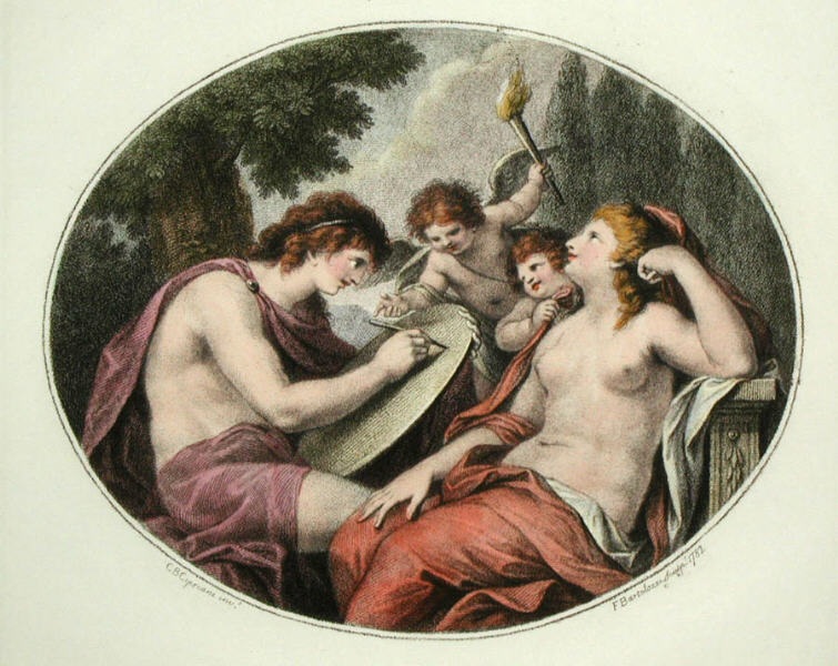 Cupids - Pl. II (Oval)